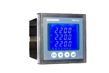 Medidor de poder multifuncional trifásico/que monitora o medidor PMC72