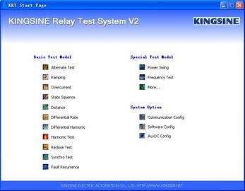 Software support flexível IEC61850 do teste do relé de KRT, IEC60044