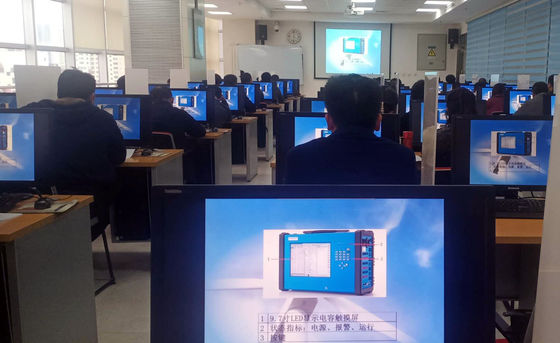 comprar Teste do relé de proteção de Digitas IEC61850 do tela táctil Fabricação em linha
