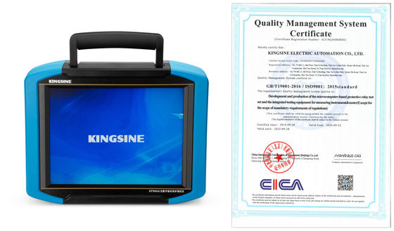 O teste diferencial do relé de KINGSINE KF900A ajustou o analisador de IEC61850 IEDs